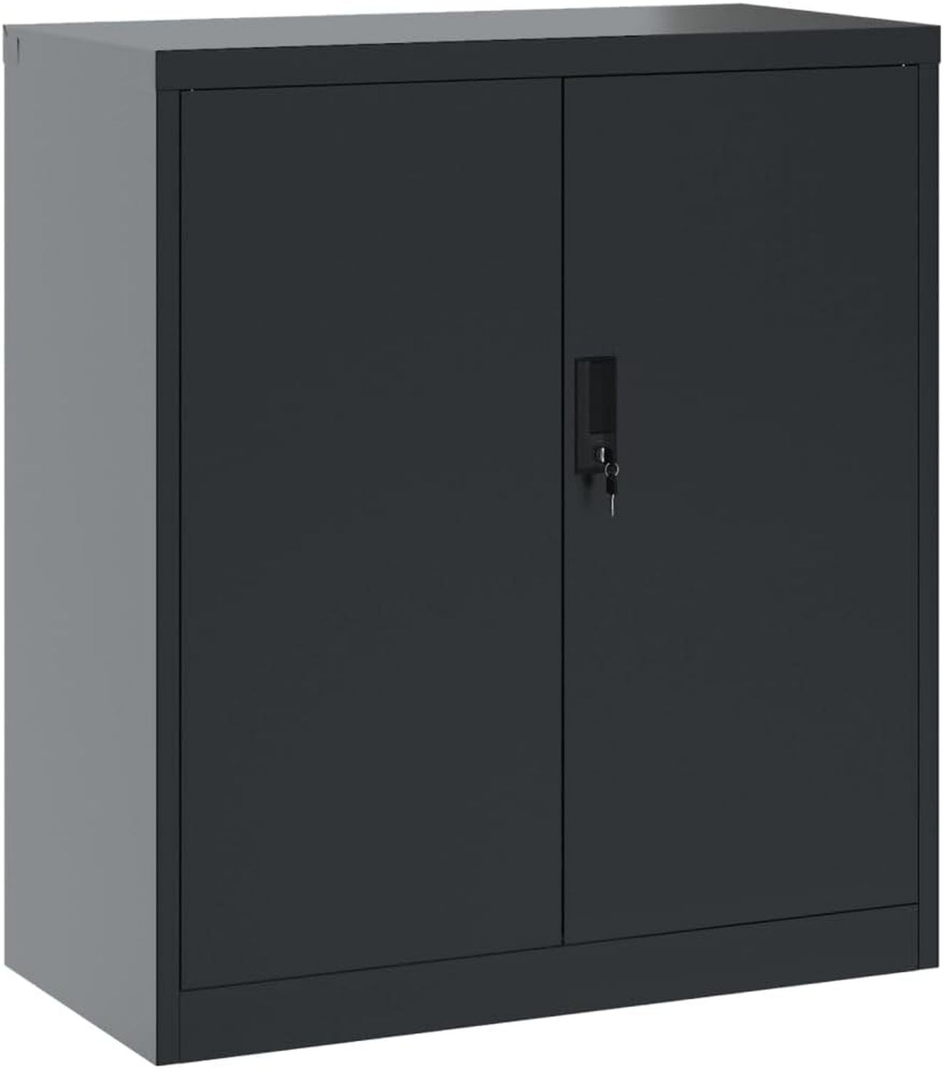 vidaXL Archiefkast 79x40x90 cm staal antracietkleurig