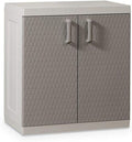Credenza Casa Giardino con Luci LED cm 60.5 x 37 x 100 Nero